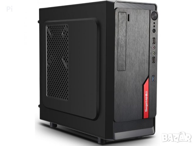 Кутия Segotep Mini Black-Red, mATX/MINI-ITX, 1 x USB3.0, 350W 