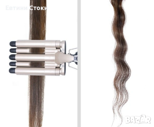 Ретро преса Gemei с 5 цилиндъра и керамика, снимка 15 - Преси за коса - 53498424