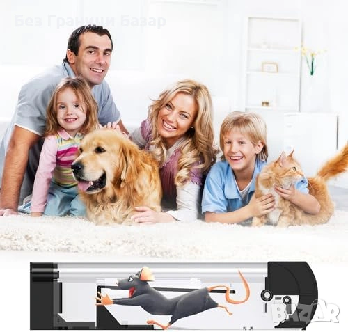 Нови 2 броя Хуманен капан за мишки плъхове многократна употреба дом, снимка 7 - Други стоки за дома - 53647261