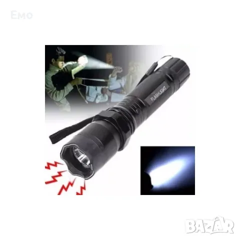 Фенер с LED Светлина и електрошок: Type 1101 Plus FL78, снимка 6 - Къмпинг осветление - 47936202