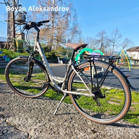 Градски трекинг велосипед 28" Cross Area 460мм, снимка 12 - Велосипеди - 53401044