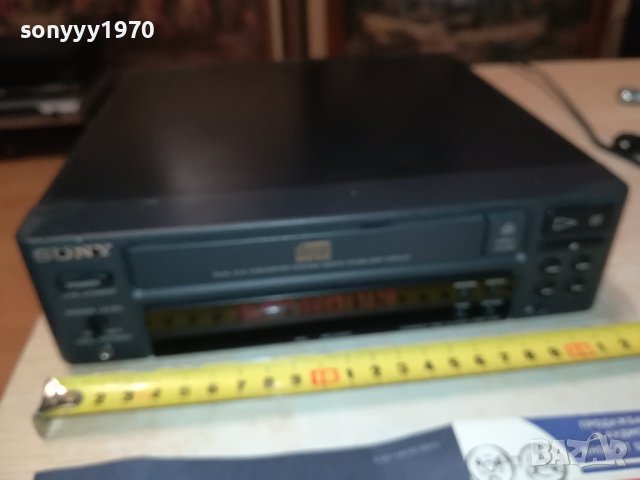 SONY CDP-S41 MADE IN JAPAN-ВНОС GERMANY LN2208231048, снимка 10 - Ресийвъри, усилватели, смесителни пултове - 41929529