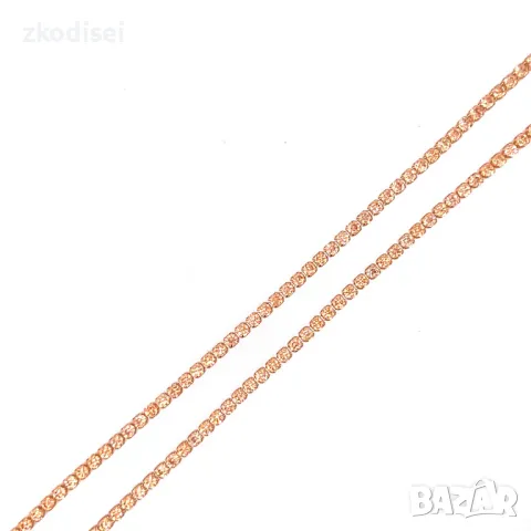 Златно колие 4,31гр. 38,5см. 14кр. проба:585 модел:29461-3, снимка 2 - Колиета, медальони, синджири - 49003316