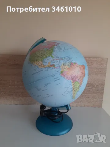 Глобус лампа голям със съзвездия, снимка 4 - Настолни лампи - 49117127