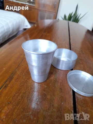 Стара сгъваема чаша #6, снимка 3 - Други ценни предмети - 41929949