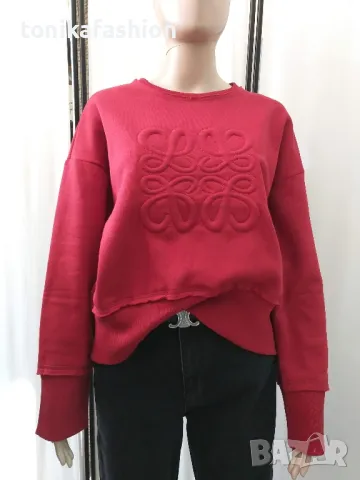 Овърсайз суитшърт с лого, снимка 2 - Суичъри - 49259915