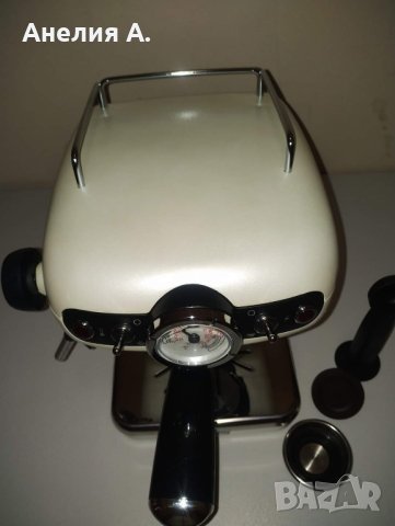ARIETE VINTAGE CREAM/BEIGE КАФЕМАШИНА 15bar, снимка 3 - Кафемашини - 41850003