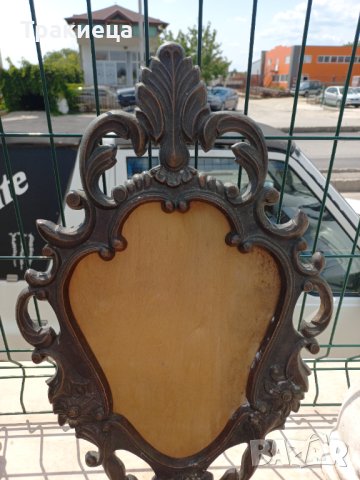 БАРОКОВА МЕТАЛНА РАМКА ЗА ОГЛЕДАЛО, снимка 6 - Антикварни и старинни предмети - 41508956
