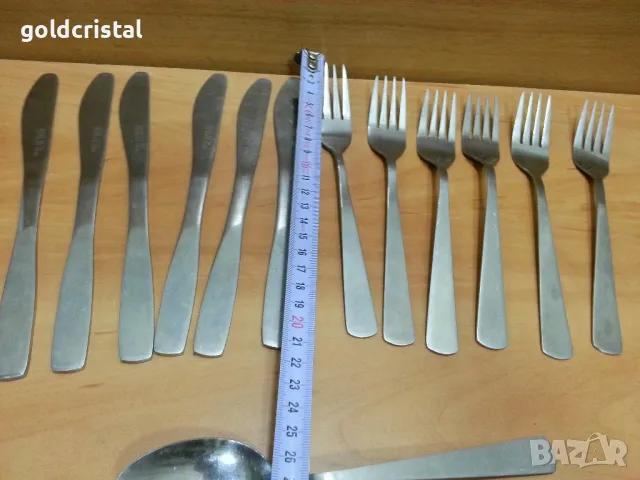 неръждаеми прибори, снимка 3 - Антикварни и старинни предмети - 49691207