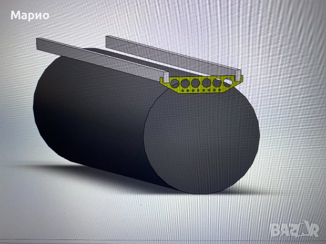 Хоризонтален гатер / банциг с ширина до 24" / 60см, снимка 9 - Други инструменти - 27659053
