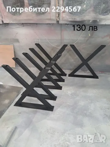Метални крака за трапезна и холна маса, снимка 10 - Маси - 48409223