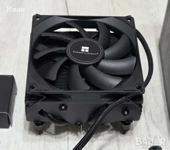 Нов Thermalright AXP90-X53 Black ниско профилен охладител, снимка 2 - Процесори - 56264441