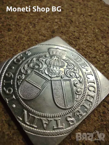 1/2 талер -Thaler klippe 1916г. рестрайк, снимка 7 - Нумизматика и бонистика - 49144978