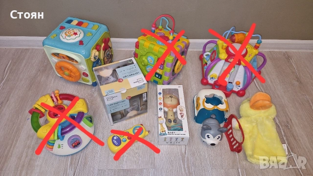 Детски бебешки интерактивни музикални образователни играчки 0+ 3+ 6+ 12+