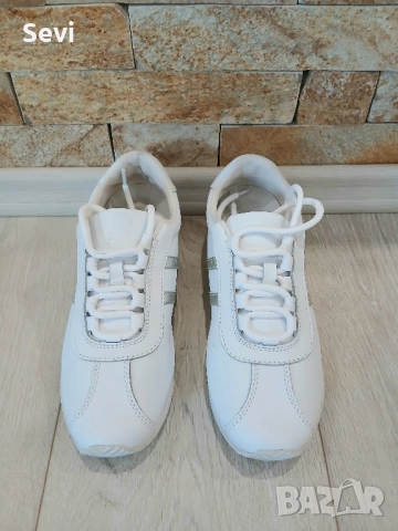 Кожени маратонки на Ralph Lauren!, снимка 4 - Маратонки - 52089464