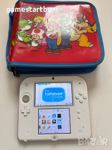 Nintendo 2DS white - хакнато с 32GB карта