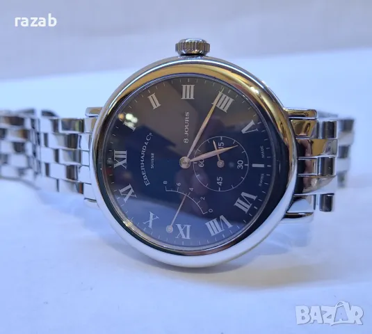 Eberhard & Co. 8 Jours, снимка 12 - Мъжки - 47810080