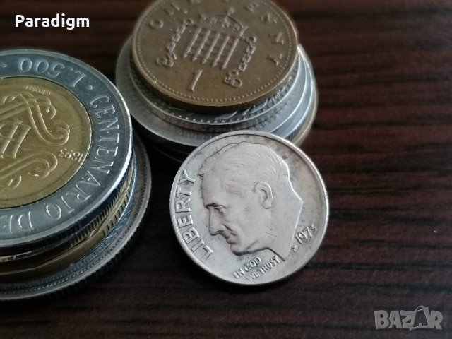 Монета - САЩ - 1 дайм | 1973г., снимка 2 - Нумизматика и бонистика - 35678714