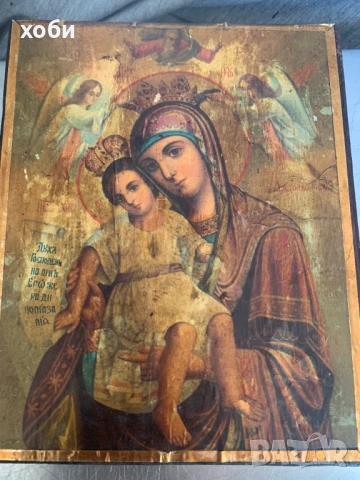 икона на Дева Мария , снимка 2 - Икони - 50799228