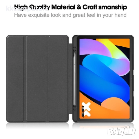 Защитен Кожен калъф със Стойка и Протектор за Lenovo Tab K11 Gen 2 / Lenovo Idea Tab | Auto Wake/Sle, снимка 7 - Калъфи, кейсове - 52222049