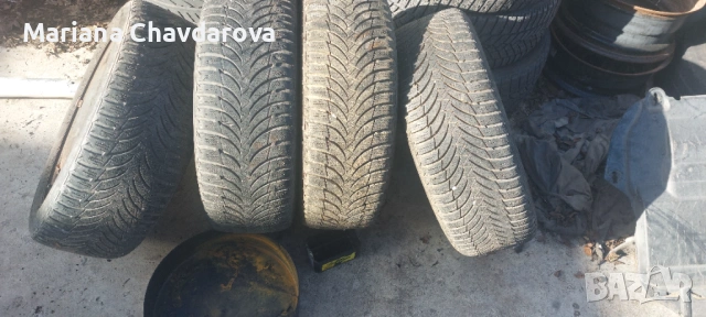 Джанти с гуми 16 ки туаран , снимка 5 - Гуми и джанти - 53004176