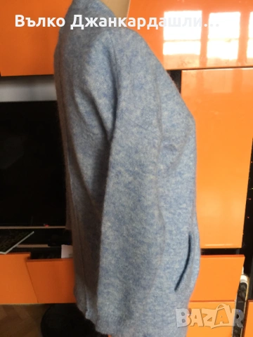 Жилетка в бебешко синьо Saint Tropez(вълна и мохер), S размер, снимка 3 - Жилетки - 53768526