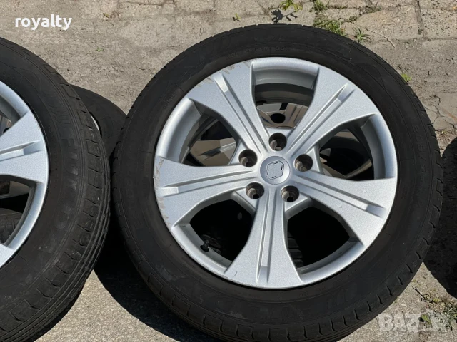 5х114.3 17 Джанти Renault Nissan Dacia 5x114.3 Рено Нисан Дачия, снимка 5 - Аксесоари и консумативи - 50946950
