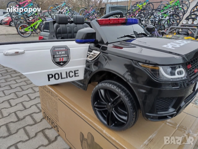 POLICE акумулаторен джип SQUAD черен, снимка 2 - Други - 53849935