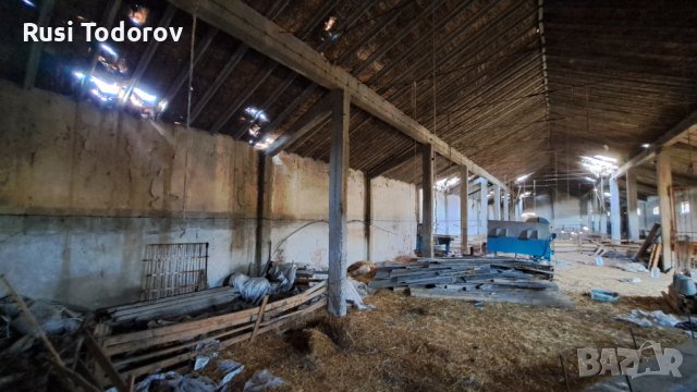 Промишлена сграда(склад), 825кв.м., стоманобетон-тухла, на 55км. от три областни града, на 5м. от АМ, снимка 8 - Складове - 41863452
