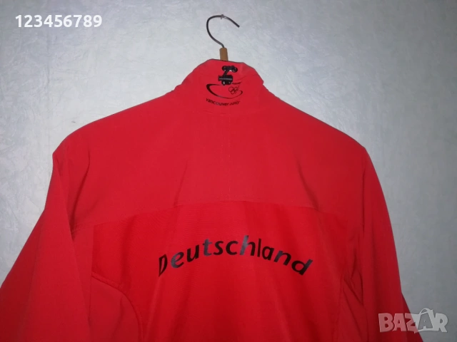 Germany Adidas Vancouver 2010 Winter Olympics оригинално яке мъжко Германия зимна олимпиада , снимка 4 - Якета - 53509322