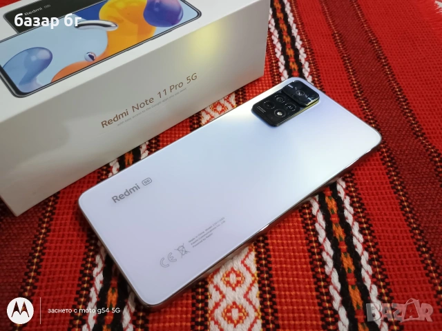 Redmi note 11 pro 5G , снимка 2 - Xiaomi - 53664719