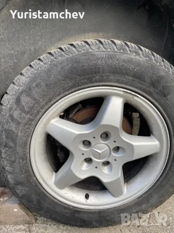 Джанти с зимни гуми ML270