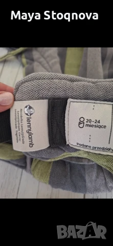 Ергономична раница Lenny Lamb + подарък ватиран суитчер, снимка 4 - Кенгура и ранички - 51072611