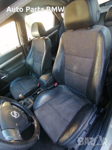 Полу кожено рекаро за Opel Vectra C GTS Салон Опел Вектра рекаро, снимка 2 - Части - 44376477