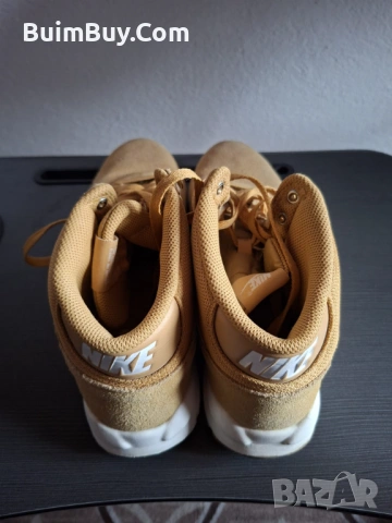 Оригинални мъжки обувки Nike – кафяви, снимка 3 - Маратонки - 53485406