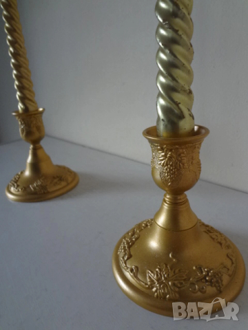 Комплект от 2 бр. свещника, снимка 5 - Други - 53077473