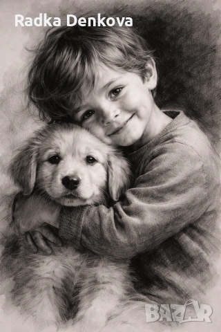 Рисувам портрети по снимка