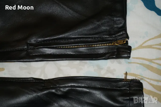 Кожен панталон от изкуствена кожа , снимка 6 - Панталони - 48802521