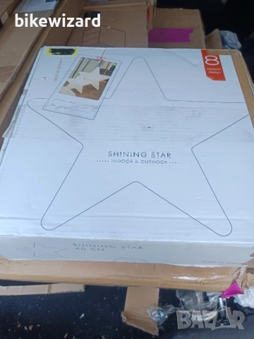 Shining Star лампа за вътрешна и външна употреба, 40 см НОВА, снимка 4 - Настолни лампи - 51668929