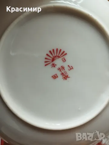 6 чинийки с гейши - леки забележки по декора, едната чукната на долния ръб , снимка 14 - Антикварни и старинни предмети - 47723727