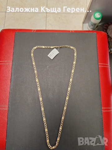 Златен синджир 13,26гр,14к, снимка 4 - Колиета, медальони, синджири - 53594421
