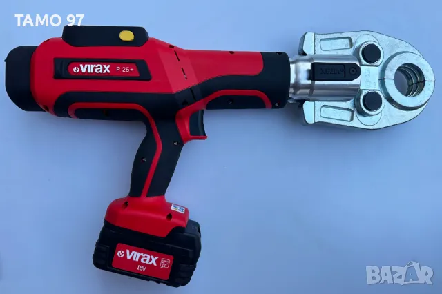 Virax P 25+ - Нова акумулаторна преса за тръби TH26/TH32/TH40 10.2024г., снимка 4 - Други инструменти - 48083797