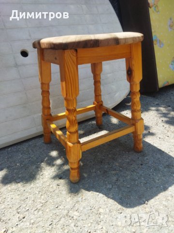 Табуретка масив, снимка 2 - Столове - 41593191