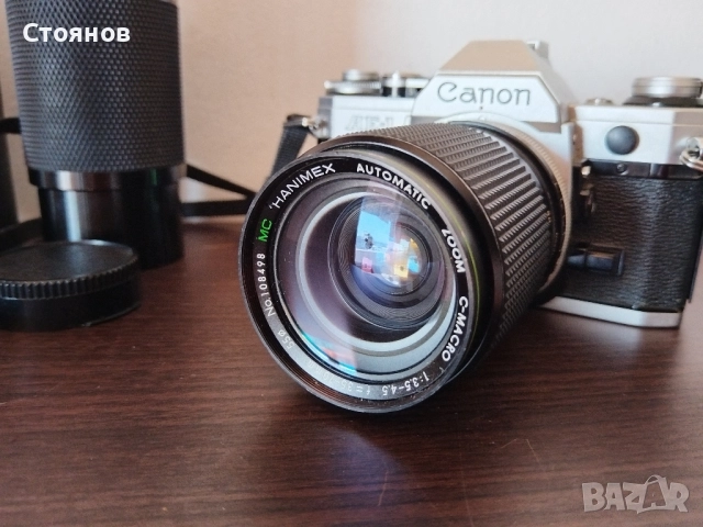 Canon AE-1  Japan, снимка 10 - Фотоапарати - 48639255