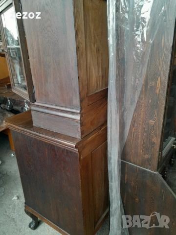 Бюфет антикварен-Чипъндейл №82, снимка 11 - Бюфети - 53254003