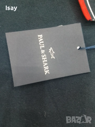 Мъжка тениска Паул Шарк ХЛ последен размер в тъмно син цвят , снимка 5 - Тениски - 53169513