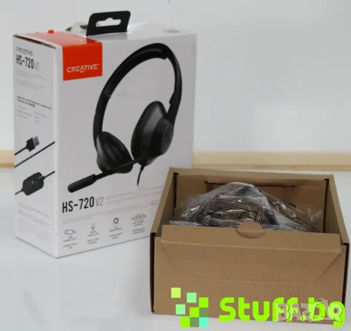 Слушалки Creative HS-720 V2, снимка 2 - Слушалки за компютър - 49182089