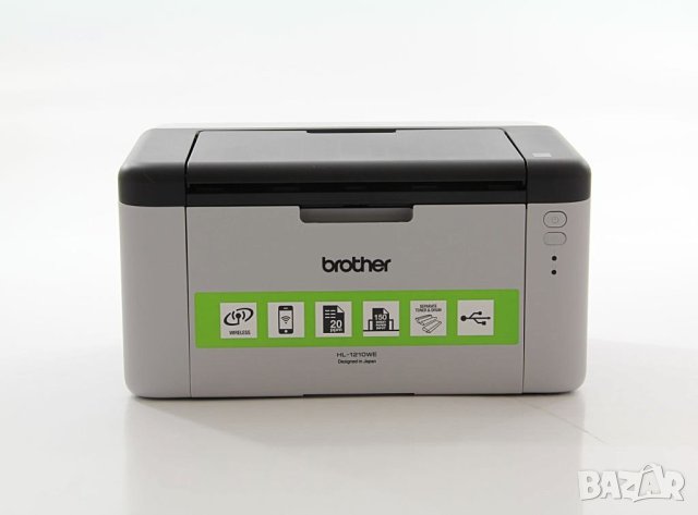 Лазерен монохр. принтер Brother HL-1210WE,20стр/мин,WiFi,USB,A4, снимка 2 - Принтери, копири, скенери - 41907449