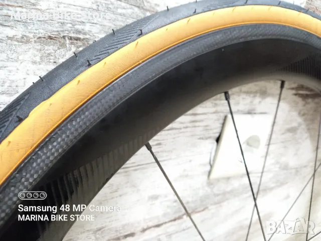 Карбонови шосейни капли Ursus Miura C50 Schwalbe One , снимка 5 - Части за велосипеди - 48495825