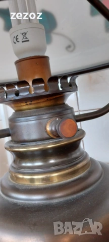 Лампа винтидж голяма, снимка 11 - Лампи за таван - 53562762